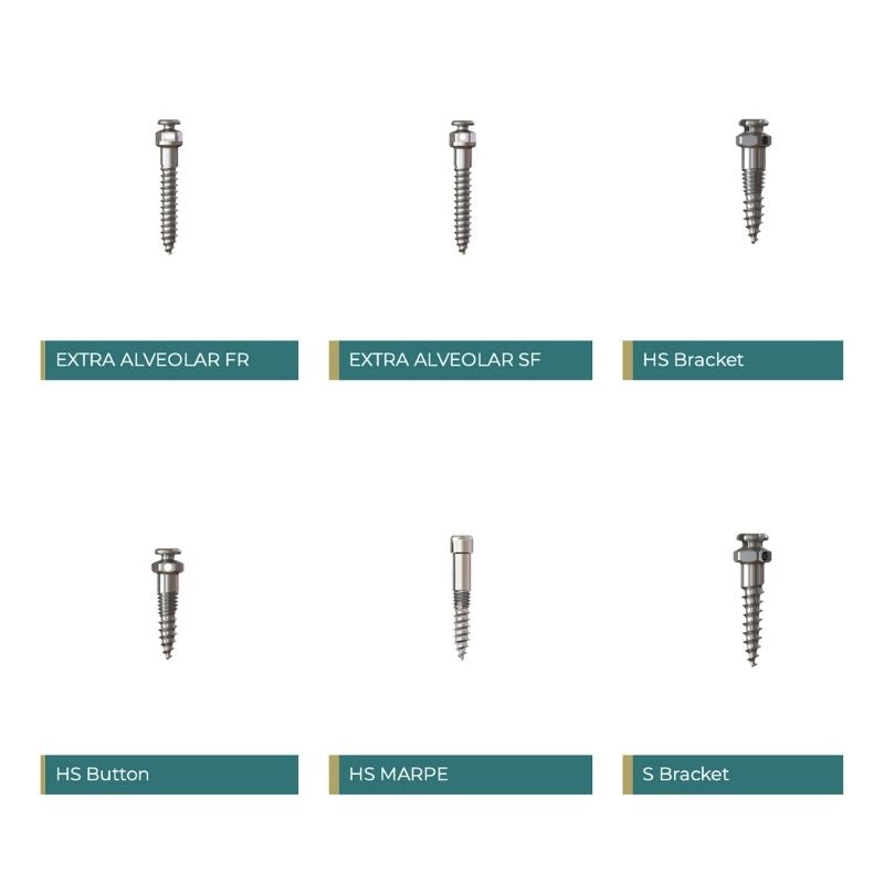 SCREWS FOR MARPE DEEP AND NARROW PALATE