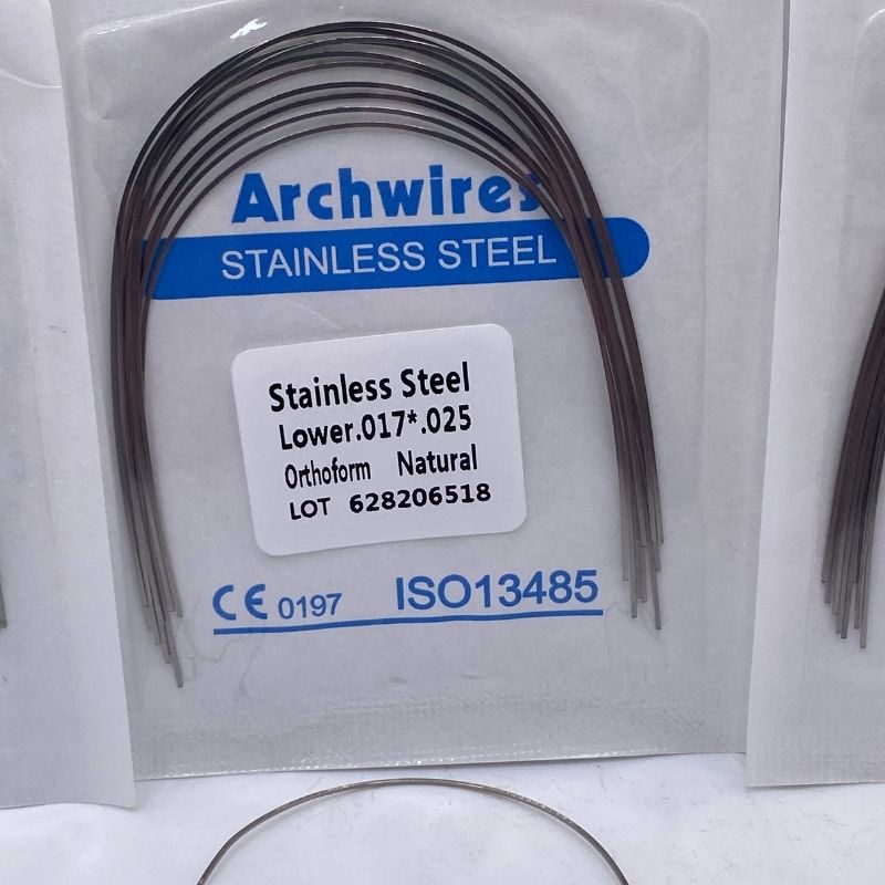 STAINLESS STEEL PREFORMED ARCHWIRES
