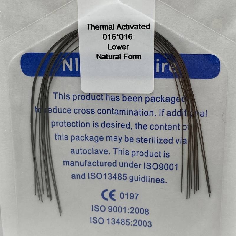 STAINLESS STEEL PREFORMED ARCHWIRES